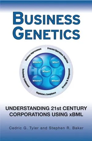 Business Genetics: Understanding 21st Century Corporations using xBML, book cover